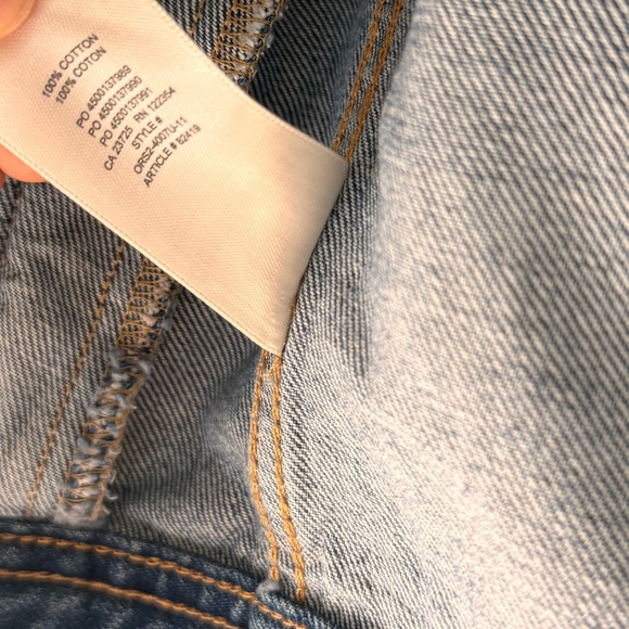 Sunday Best Aritzia Jean Jacket 100% Cotton Small - Picture 4 of 4
